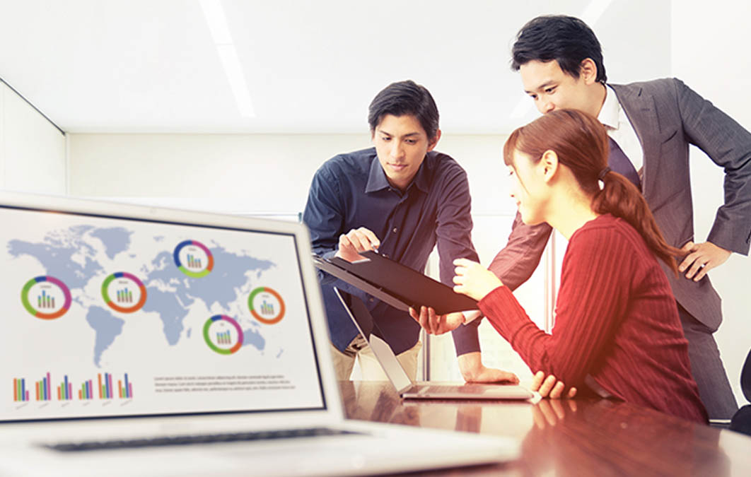 Professionals coordinating compliance and document handling